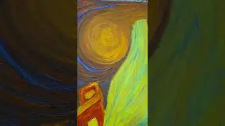 🎨 Crazy Sunset | #art #oilpainting #abstract #expressionism #modernart #sunset #color #Italy