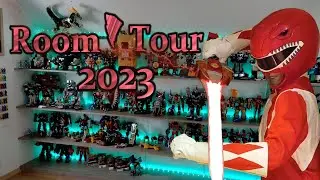 Room Tour 003 | 2023 | Epic Power Rangers Collection Room #Roomtour #VLog