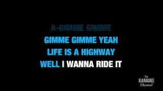 Life Is A Highway in the Style of 