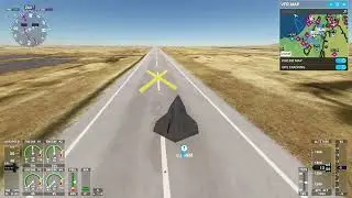 MSFS 2020 Darkstar from Metzada to Nevatim (9070XT)
