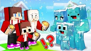Mikey's FAMILY is FROZEN? JJ and Mikey - Sad Story - Maizen Minecraft Animation