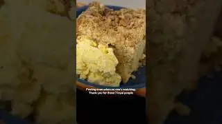 Apple crumble cinnamon & toffe flavour cake #youtubeshorts #cake#apple
