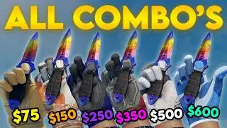 ALL Skeleton Marble Fade GLOVE COMBO'S