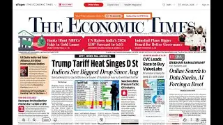 9 January 2026 | The Economic Times Newspaper | Daily Finance & Business News Analysis