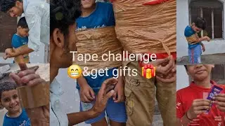Tape challenge maja aa gya😄