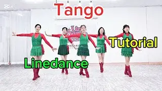 🌹Tango Linedance (Absolute Beginner) - Tutorial 🌺 Tango Linedance Tutorial