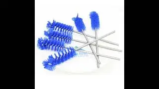 blue nylon wire customized tube brush China factory