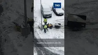 [OD CZYTELNIKA] Mieli odśnieżać, ale przeszkodził im... śnieg