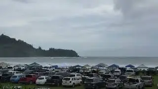 Riding Waves of Glory: Hanalei Surf Contest