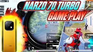 Budget Beast For Gamers?? | Realme Narzo 70 Turbo | BGMI GAME PLAY ⚡