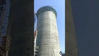 Cement Silo Curing||#civilconstruction ||#cementsilo