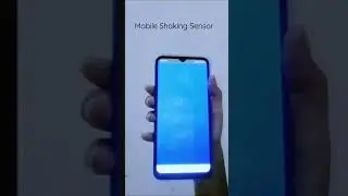 Mobile Shaking Detector - Accelerometer Sensor #shorts