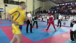 Erdal Hasturk v Scott Farrell WAKO European Championships 2016