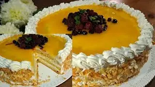FACILE E VELOCE TORTA/SUPER DELIZIOSA AL MANGO