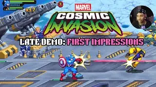 MARVEL COSMIC INVASION DEMO | FIRST IMPRESSIONS | GAMEPLAY
