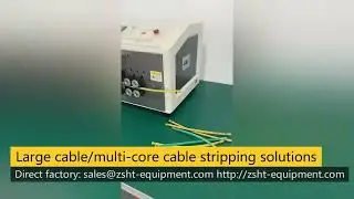 Reliable supplier Big cable cutting stripping machine