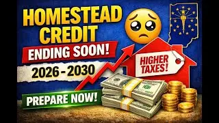 IN Homestead Credits phasing out starting 2026!!! #southernindiana #realestate #realtor