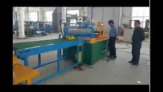 Compact CNC step lap transformer core cut to length machine line for 640mm CRGO strips