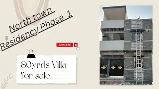 80yrds Villa for sale | villa for sale | North town residency phase 1
