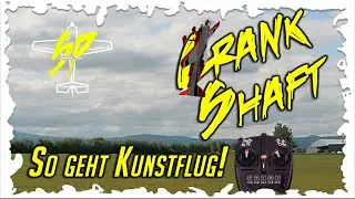 CRANKSHAFT + KNIFE EDGE SPIN || So geht Kunstflug! || #simplyphil