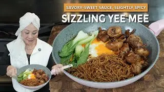 Sizzling Yee Mee Recipe Without a Hot Plate | Hot & Flavorful | MD's Kitchen by Jean Yeap