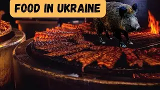 What eat in Ukraine ? Solo Travel vlog - 4K
