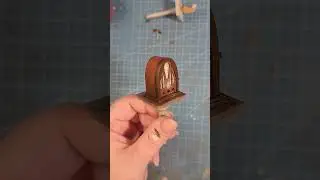 Vintage Radio DIY  #3dprinting #miniaturepainter #dollhouseminiature