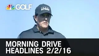Monday Scramble:  Big Name Golfers Miss Farmers Cut  2/02/16 | Golf Channel
