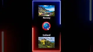 Norway or Ireland what would you rather 🤯#trending #quiz #wouldyourather#dilemmatime