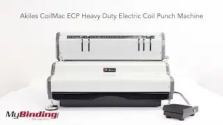 Akiles CoilMac ECP Heavy Duty Electric Coil Punch Machine