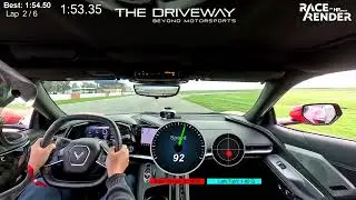 2020 Corvette C8 Z51 at Buttonwillow CW13 1:54.5