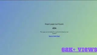 How to make a 404 Error Page using HTML And CSS || #404error || #coding || #easy || #codewithasino