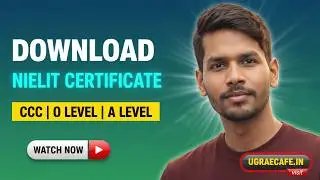 NIELIT Certificate Download & Signature Verification Steps | CCC & O Level and other Courses