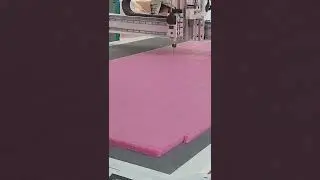 Hengsheng fabric cutting machine, which cuts pearl cotton