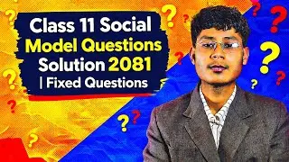 Class 11 Nepali Model Questions Solution 2081|| Class 11 Nepali Model Questions Solution 2083