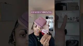 Распаковка Coach #coach #luxury