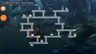 Hidden secret chest on the floor of middle of Valley of ancient power of agony bow Another Eden