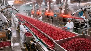Inside a Modern Cranberry Drying Plant: From Fresh Cranberries to Dried Red Snacks (Full Process)