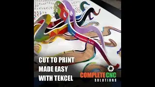 Tekcel EXR 2m x 3m Octopus Knife Cut to Print