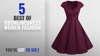 Bbonlinedress Women Fashion [2018 Best Sellers]: Bbonlinedress Women Short 1950s Retro Vintage