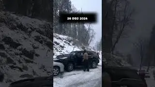 SLIDING CAR IN BLACK ICE / SOLANG VALLEY