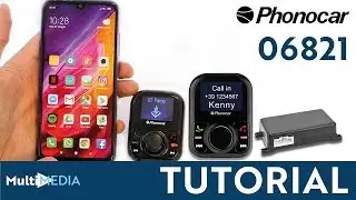 PHONOCAR_ 06821 VIVAVOCE BLUETOOTH TUTORIAL
