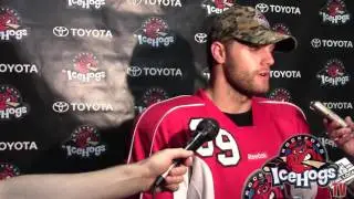 Ryan Haggerty Camp Interview