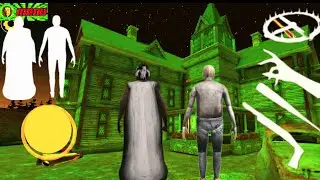 Live Granny 3 And Grandpa in Kamla | Funny Horror Game VSLS GAMER 10K  Hard mod Menu