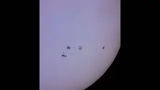 The Sun and The Sunspots though 6