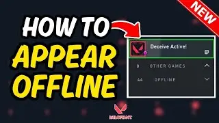 How to APPEAR OFFLINE in VALORANT 2026