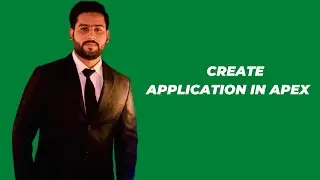 How to Create Application in Oracle Apex