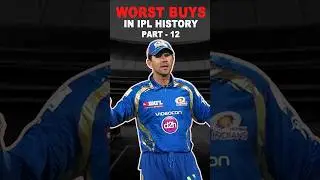 Worst Buys In IPL History Part - 12 (Ricky Ponting To Mumbai Indians) #shorts #mi #iplshorts #ipl