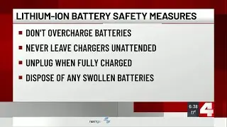 St. Louis Fire Chief warns: lithium-Ion batteries can overheat, explode