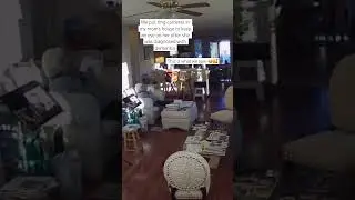 A Beautiful Moment: Mom Singing Alone - Captured by Ring Camera 🥹&hearts;️🎶 #singing #mom #ringcamera